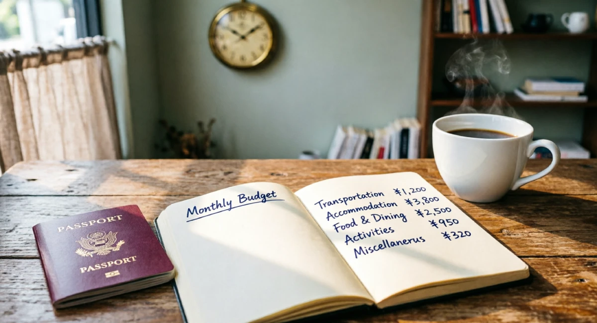 Building a Long-Term Travel Budget When Your Savings Are Low