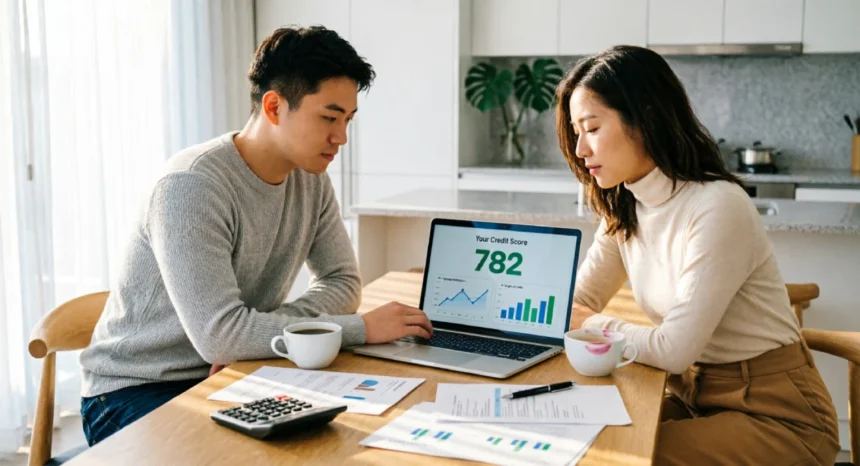 improve credit score before mortgage