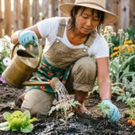 how often to water a small backyard garden