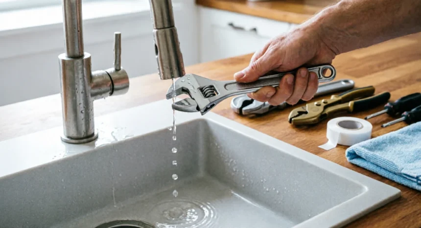 fix a leaking tap without replacing it