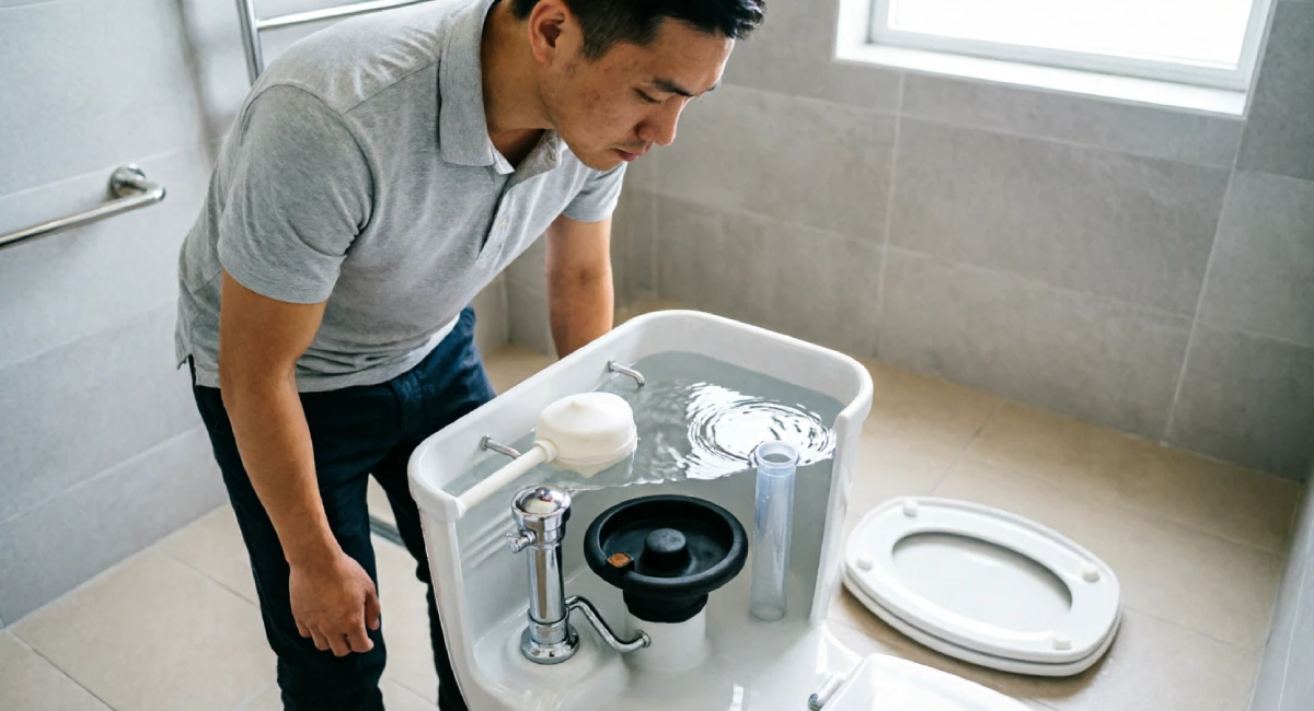 How to Inspect Your Toilet Tank Without Any Tools