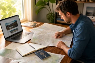 plan a trip from scratch without travel agent