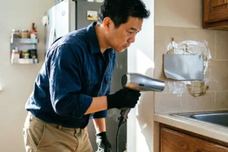 install peel and stick backsplash tiles