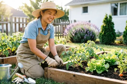 start a small backyard garden with no experience