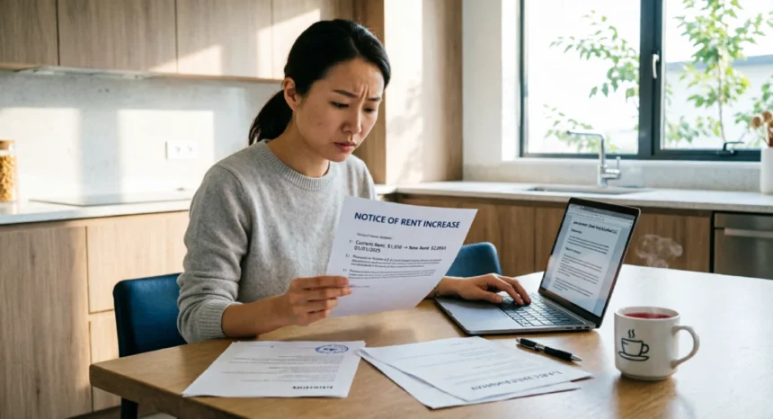 rent increase without notice legal