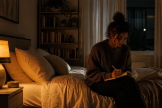 simple bedtime routine for better sleep